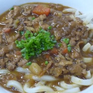 余ったカレーで！簡単カレーうどん